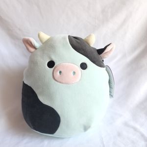 Cillian Squishmallows NWT 8" blue cow plush stuffed animal